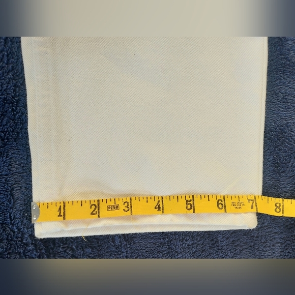 NWT Vintage 90's Jordache Original 5 Pocket Classic Fit White Mom Jeans Size 14 - Picture 11 of 12